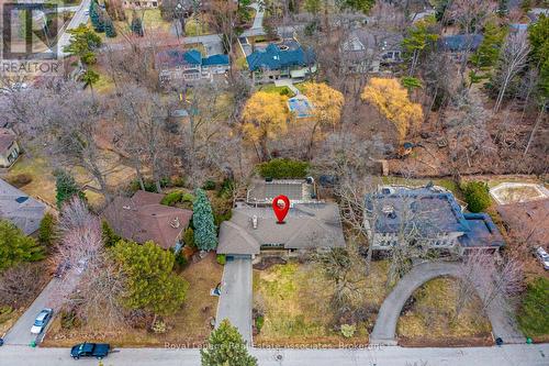 Ariel of house - 1561 Pinetree Crescent, Mississauga, ON 