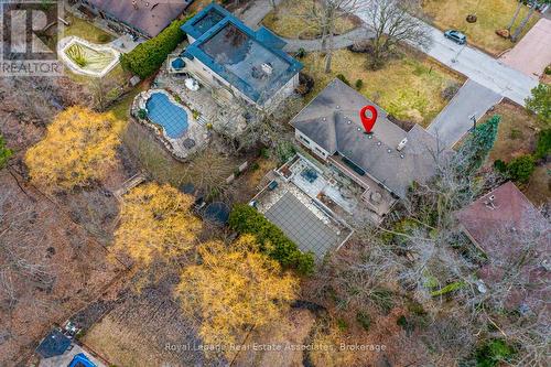 Ariel of house - 1561 Pinetree Crescent, Mississauga, ON 