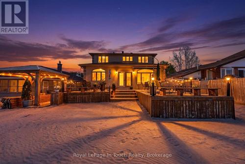 Beach Side Deck - 1092 Tiny Beaches Road S, Tiny, ON - Outdoor With Deck Patio Veranda