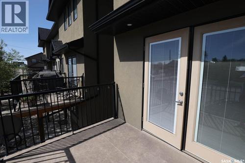 1456 Mccarthy Boulevard, Regina, SK - Outdoor With Balcony With Exterior