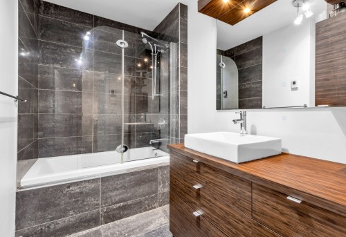 Bathroom - 105-1414 Rue Villeray, Montréal (Villeray/Saint-Michel/Parc-Extension), QC - Indoor Photo Showing Bathroom