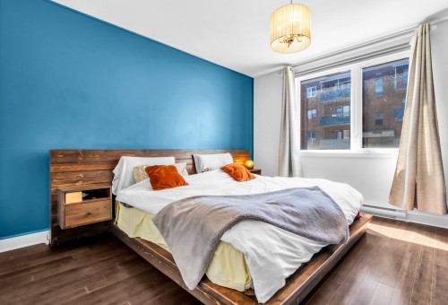 Master Bedroom - 105-1414 Rue Villeray, Montréal (Villeray/Saint-Michel/Parc-Extension), QC - Indoor Photo Showing Bedroom