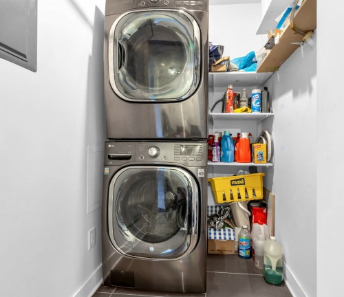 Storage - 105-1414 Rue Villeray, Montréal (Villeray/Saint-Michel/Parc-Extension), QC - Indoor Photo Showing Laundry Room