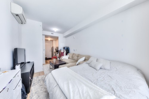 Chambre à coucher - 413-1485 Rue Des Bassins, Montréal (Le Sud-Ouest), QC - Indoor Photo Showing Bedroom