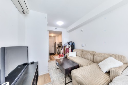 Salon - 413-1485 Rue Des Bassins, Montréal (Le Sud-Ouest), QC - Indoor Photo Showing Living Room