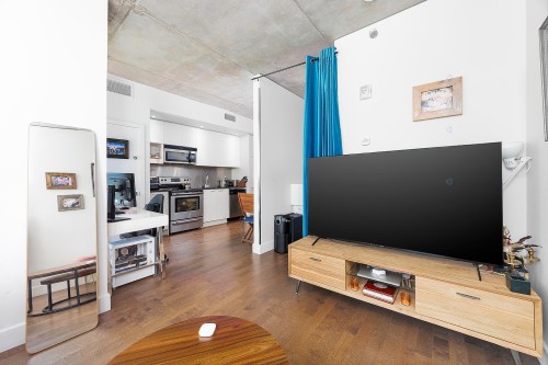Living Room - 507-888 Rue Wellington, Montréal (Ville-Marie), QC - Indoor
