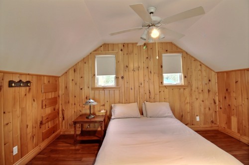 Chambre à coucher principale - 962 Route 138, Saint-Siméon, QC - Indoor Photo Showing Bedroom