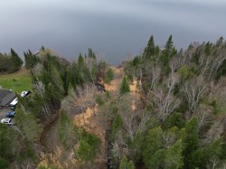 Accès au plan d'eau - 