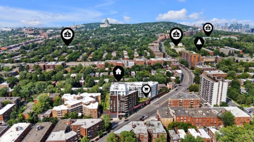 Photo aérienne - 311-4599 Av. Clanranald, Montréal (Côte-Des-Neiges/Notre-Dame-De-Grâce), QC - Outdoor With View