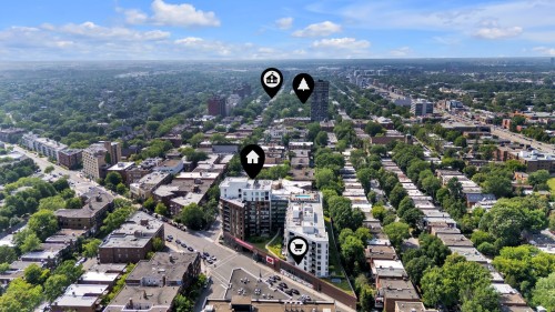 Photo aérienne - 311-4599 Av. Clanranald, Montréal (Côte-Des-Neiges/Notre-Dame-De-Grâce), QC - Outdoor With View