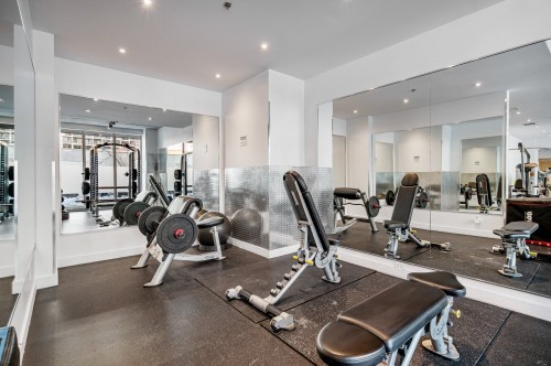 Exercise Room - 1117-190 Rue Murray, Montréal (Le Sud-Ouest), QC - Indoor Photo Showing Gym Room