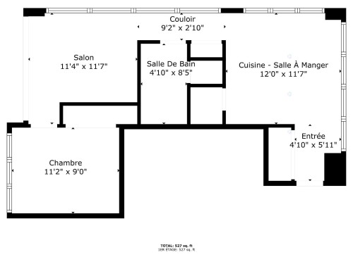 Floor Plan - 1117-190 Rue Murray, Montréal (Le Sud-Ouest), QC - Other