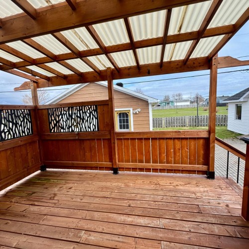 Balcony - 18 Rue Chambers, Sept-Îles, QC - Outdoor With Exterior