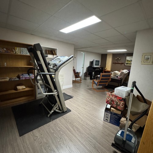 Family Room - 18 Rue Chambers, Sept-Îles, QC - Indoor Photo Showing Gym Room