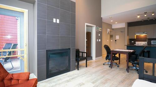 303-30 Monashee Road, Vernon, BC - Indoor With Fireplace