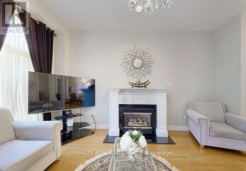 2 Lord Nelson Court, Richmond Hill, ON - Indoor Photo Showing Living Room With Fireplace