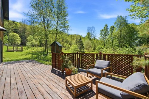 Patio - 250 Ch. Judd, Sutton, QC - Outdoor With Deck Patio Veranda