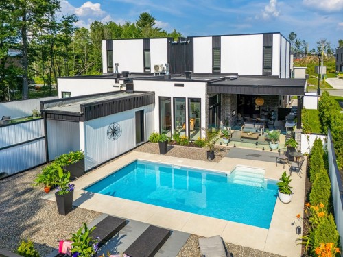 Overall view - 612 Rue Du Chardonnay, Sherbrooke (Les Nations), QC - Outdoor With In Ground Pool