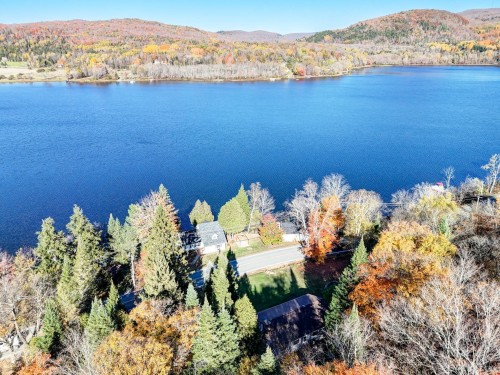 Photo aérienne - 280  - 283 Route Du Lac-Rond S., Montcalm, QC - Outdoor With Body Of Water With View