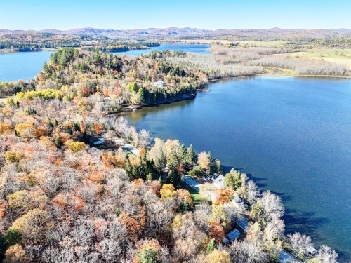 Photo aérienne - 280  - 283 Route Du Lac-Rond S., Montcalm, QC - Outdoor With Body Of Water With View