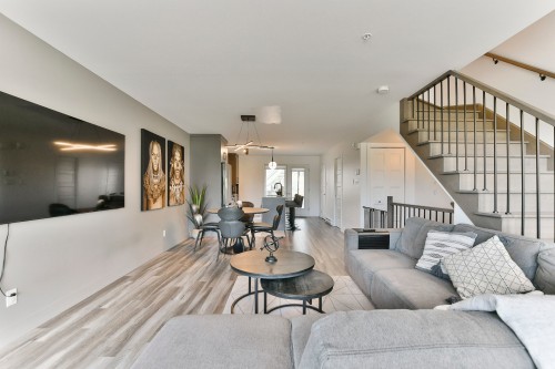 Living Room - 213-6400 Rue De Chambéry, Brossard, QC - Indoor Photo Showing Living Room