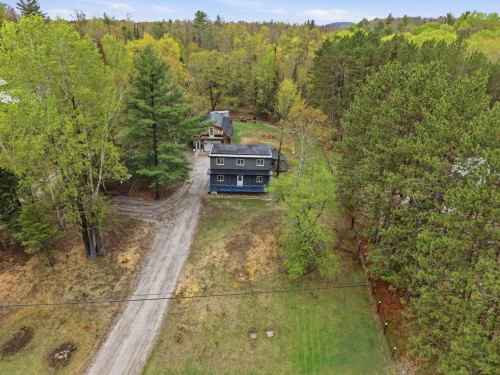 Aerial View - 69 Ch. De Blue Sea, Gracefield, QC - Outdoor With View