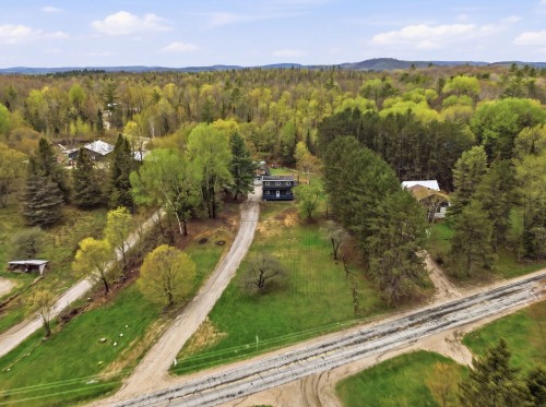 Aerial View - 69 Ch. De Blue Sea, Gracefield, QC - Outdoor With View