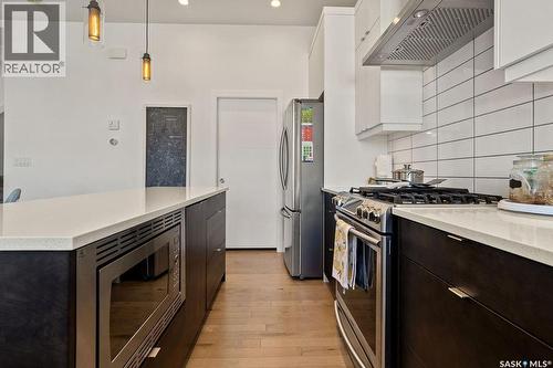 4238 Green Olive Way E, Regina, SK - Indoor Photo Showing Kitchen With Stainless Steel Kitchen With Upgraded Kitchen