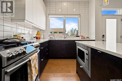 4238 Green Olive Way E, Regina, SK - Indoor Photo Showing Kitchen With Double Sink