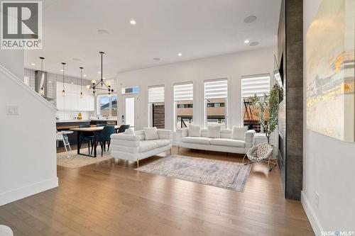 4238 Green Olive Way E, Regina, SK - Indoor Photo Showing Living Room