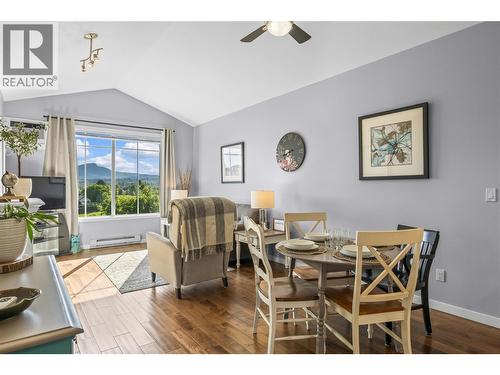 Bright & Spacious Dining and Living Area - 3735 Casorso Road Unit# 410, Kelowna, BC - Indoor Photo Showing Dining Room