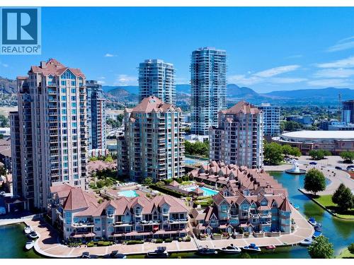 1152 Sunset Drive Unit# 1702, Kelowna, BC - Outdoor With Facade With View