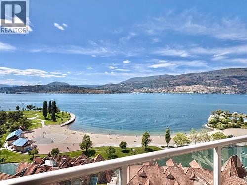 1152 Sunset Drive Unit# 1702, Kelowna, BC - Outdoor With Body Of Water With View