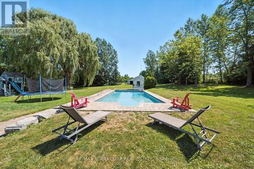 2037 15Th Side Road, New Tecumseth, ON - Outdoor With In Ground Pool With Backyard