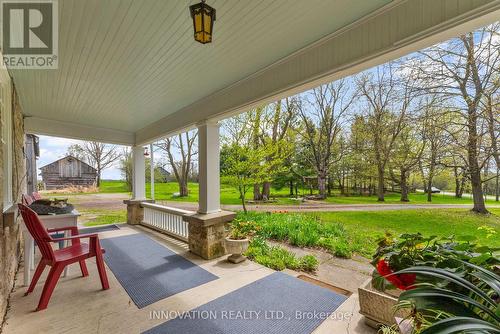 1330 Barries Side Road N, Drummond/North Elmsley, ON - Outdoor With Deck Patio Veranda