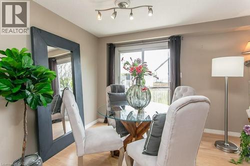Dining area featuring light wood-finish flooring and neutral wall tones - 71 Foxglove Crescent, Kitchener, ON - Indoor Photo Showing Other Room