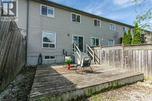 71 Foxglove Crescent, Kitchener, ON - Outdoor With Deck Patio Veranda With Exterior