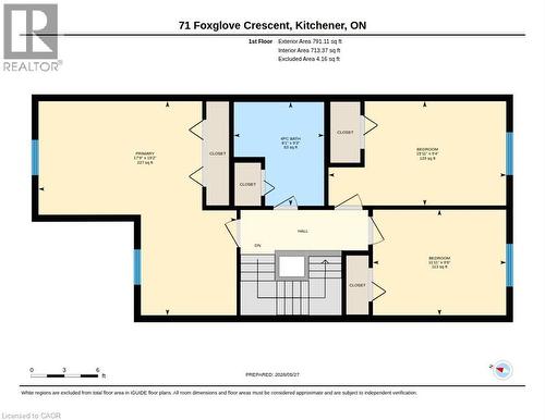 Floor plan - 71 Foxglove Crescent, Kitchener, ON - Other