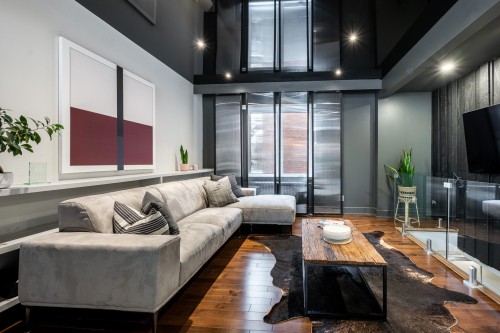 Salon - 6005 Rue De Marseille, Montréal (Mercier/Hochelaga-Maisonneuve), QC - Indoor Photo Showing Living Room
