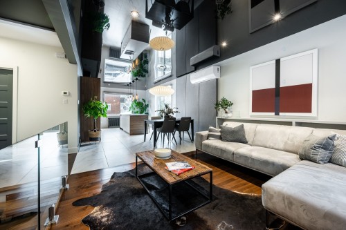 Salon - 6005 Rue De Marseille, Montréal (Mercier/Hochelaga-Maisonneuve), QC - Indoor Photo Showing Living Room