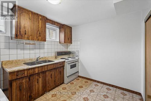 12 Thurodale Avenue, Toronto, ON - Indoor Photo Showing Kitchen With Double Sink