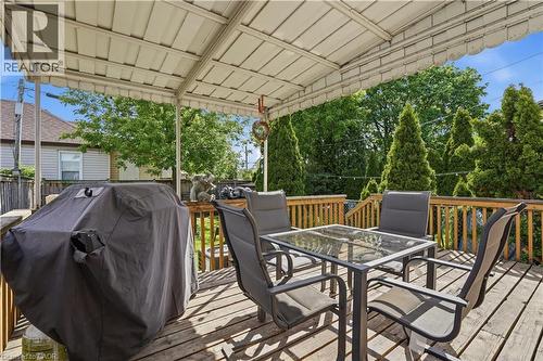 276 Roxborough Avenue, Hamilton, ON - Outdoor With Deck Patio Veranda With Exterior