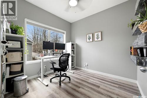 709 Aspen Crescent, Pilot Butte, SK - Indoor Photo Showing Office