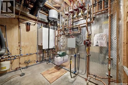 709 Aspen Crescent, Pilot Butte, SK - Indoor Photo Showing Basement
