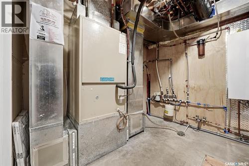 709 Aspen Crescent, Pilot Butte, SK - Indoor Photo Showing Basement