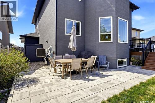 4868 Wright Road, Regina, SK - Outdoor With Deck Patio Veranda With Exterior