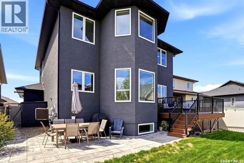 4868 Wright Road, Regina, SK - Outdoor With Deck Patio Veranda With Exterior