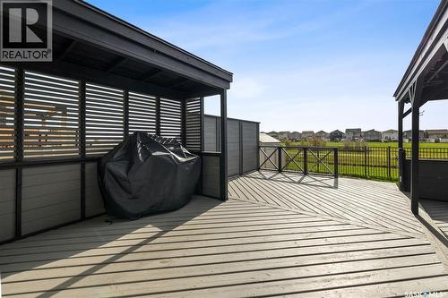 5018 Padwick Road, Regina, SK - Outdoor With Deck Patio Veranda With Exterior