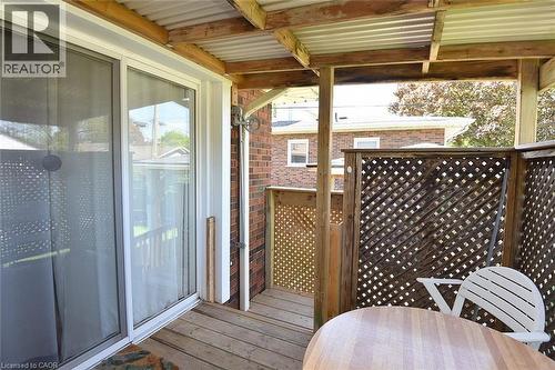10 Alderney Avenue, Hamilton, ON - Outdoor With Deck Patio Veranda With Exterior