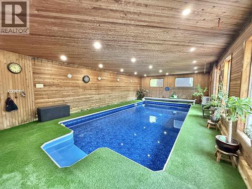 1262 Croft Road, Quesnel, BC - Indoor Photo Showing Other Room With In Ground Pool